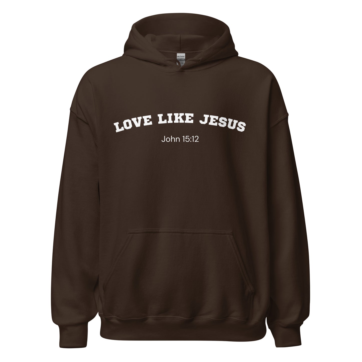 Love Like Jesus John 15:12 Christian Bible Verse Hoodie
