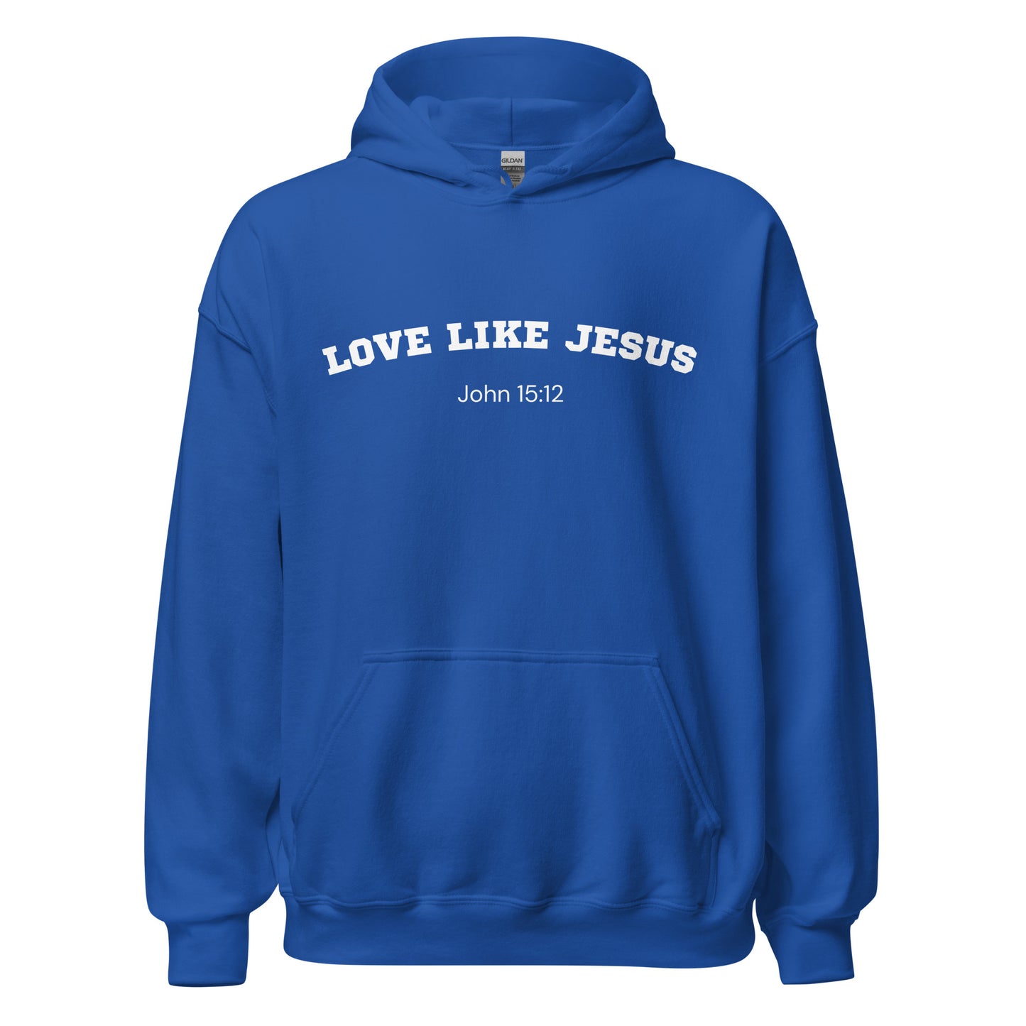 Love Like Jesus John 15:12 Christian Bible Verse Hoodie