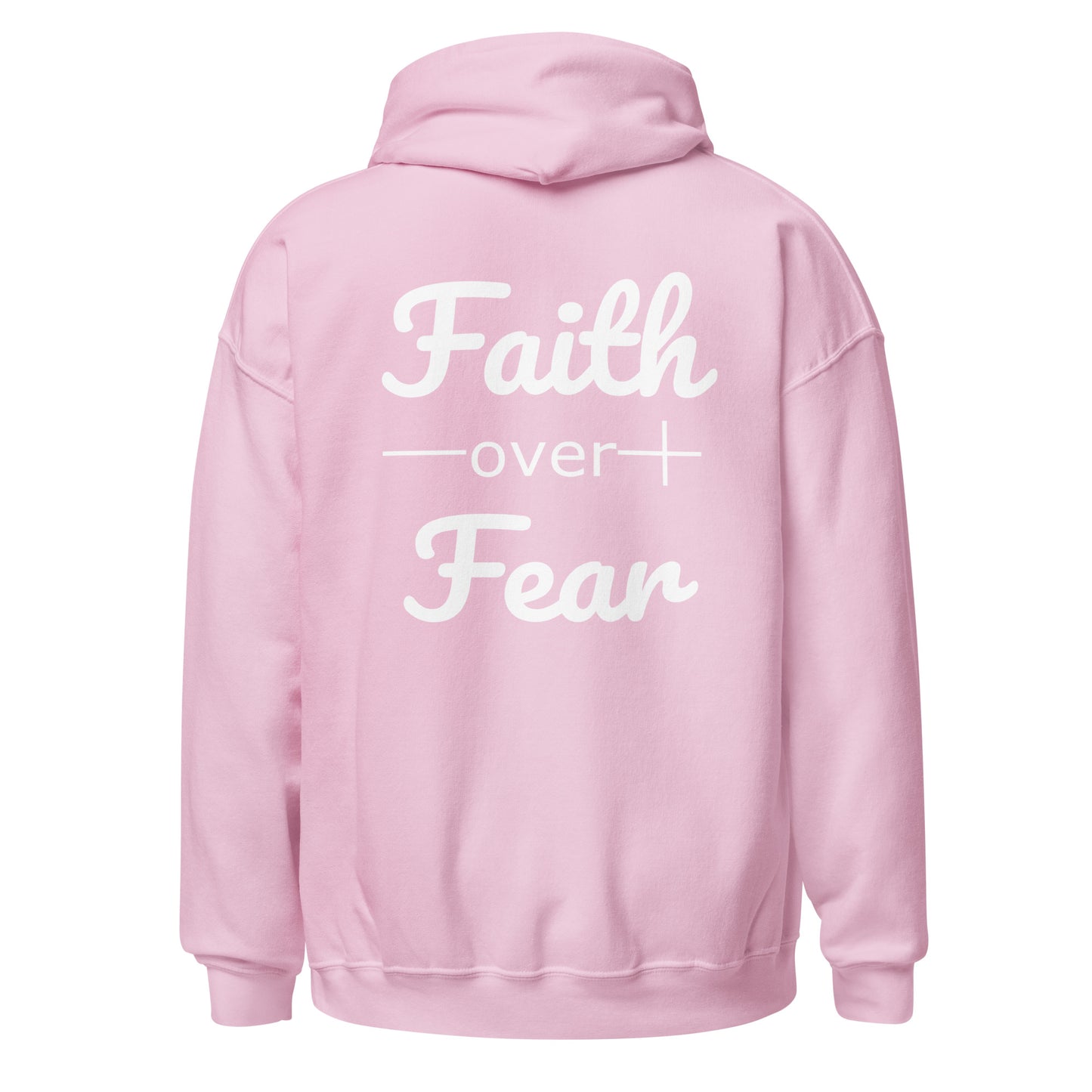 Faith Over Fear Christian Bible Verse Unisex Hoodie