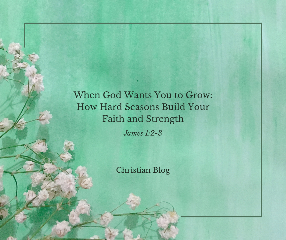 When God Wants You to Grow: How Hard Seasons Build Your Faith and Strength