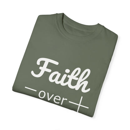 Faith Over Fear Christian Bible Verse T-shirt