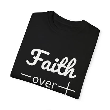 Faith Over Fear Christian Bible Verse T-shirt