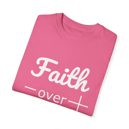 Faith Over Fear Christian Bible Verse T-shirt
