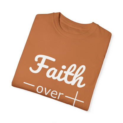 Faith Over Fear Christian Bible Verse T-shirt