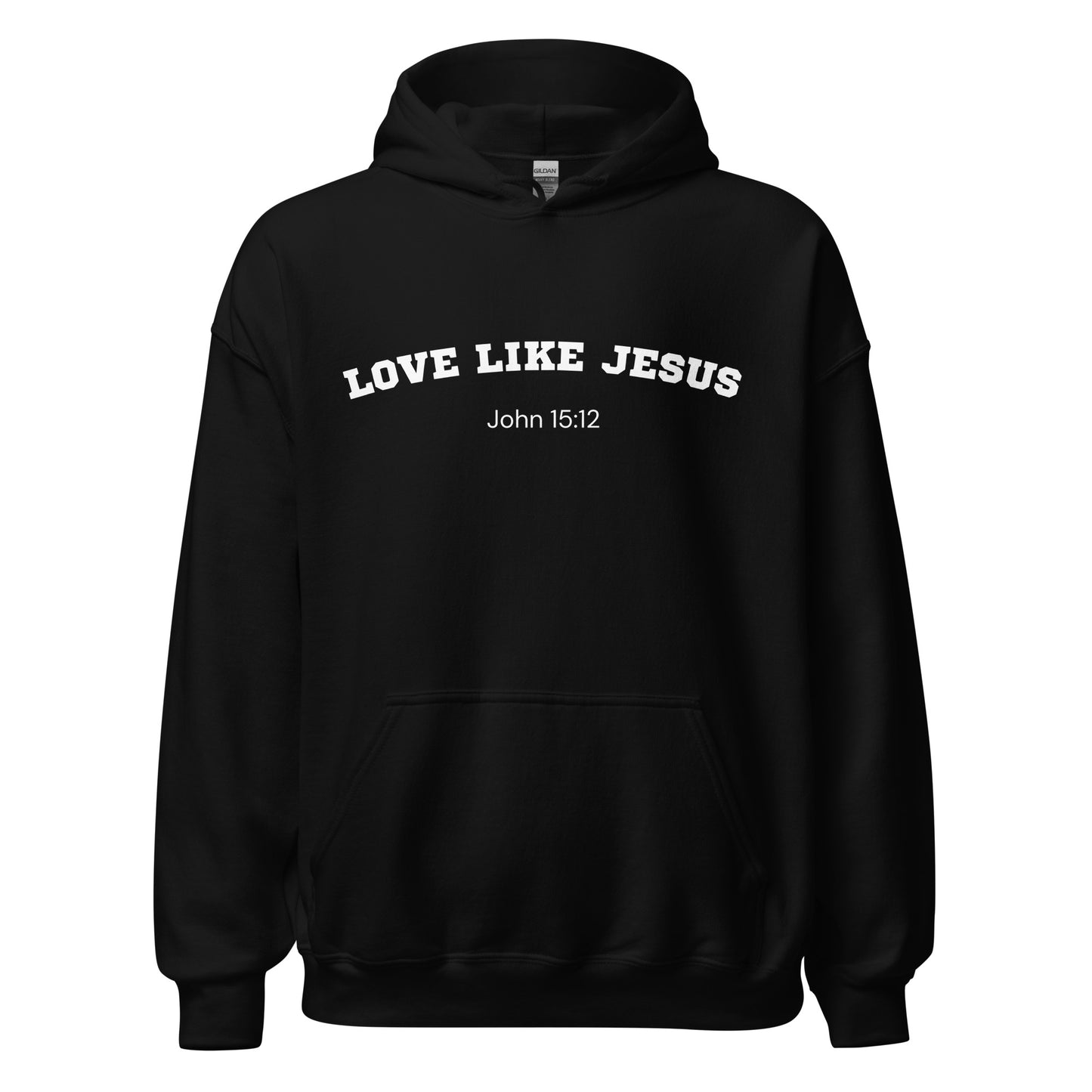 Love Like Jesus John 15:12 Christian Bible Verse Hoodie