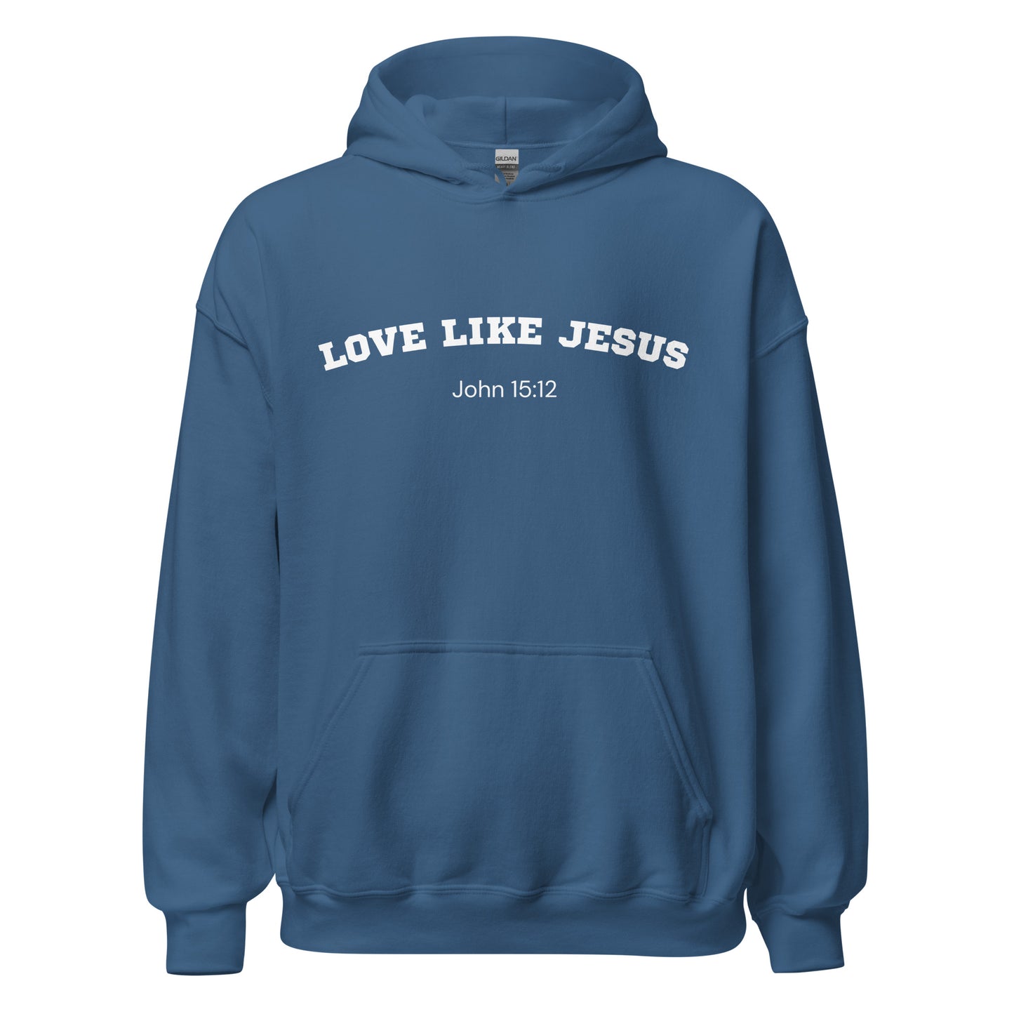 Love Like Jesus John 15:12 Christian Bible Verse Hoodie