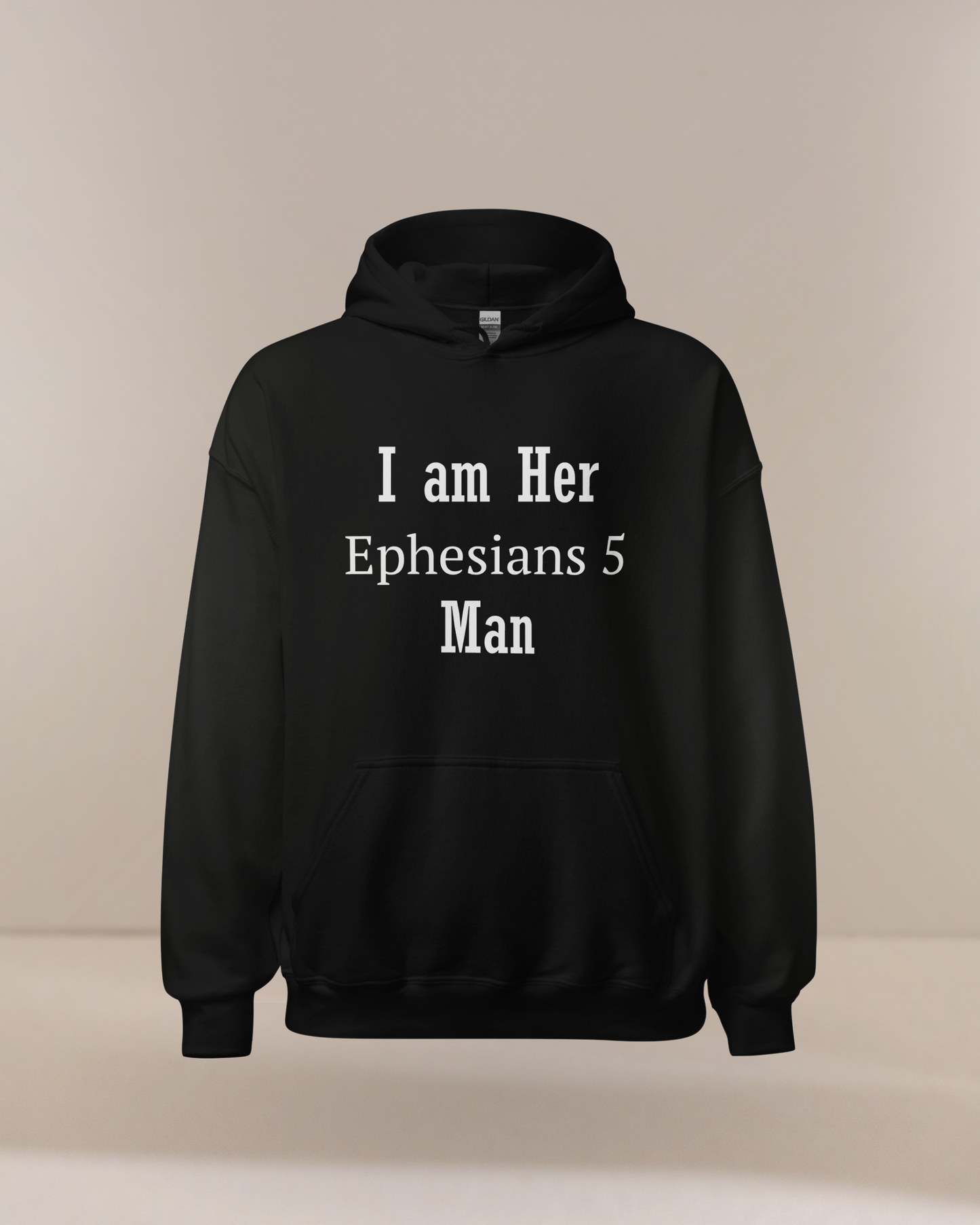 I am Her Ephesians 5 Man Christian Man Bible Verse Hoodie