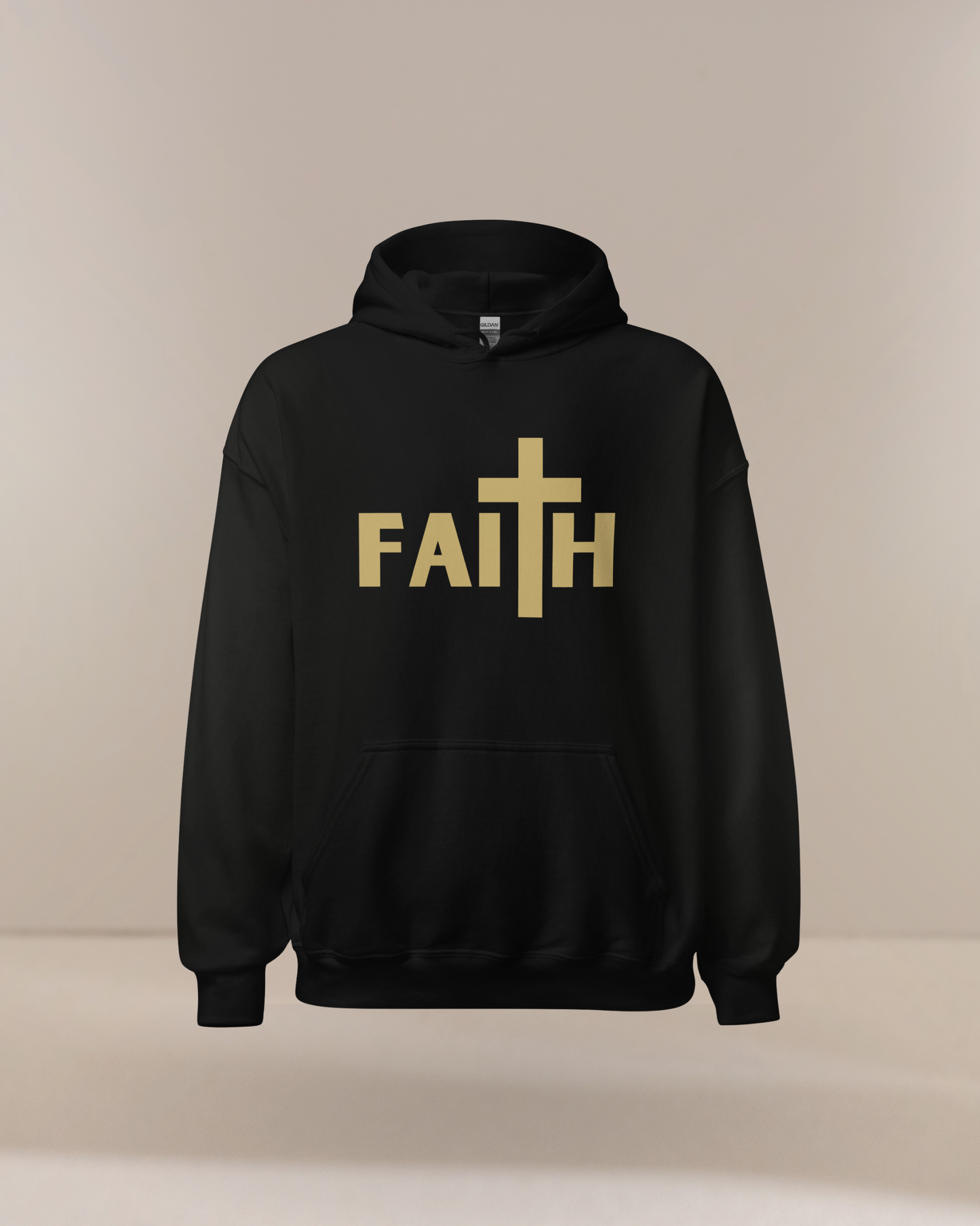 Faith with a Cross Unisex Christian Hoodie