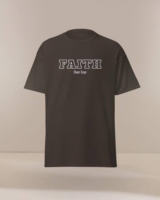 Faith Over Fear Christian T-Shirt – Unisex Inspirational Shirt