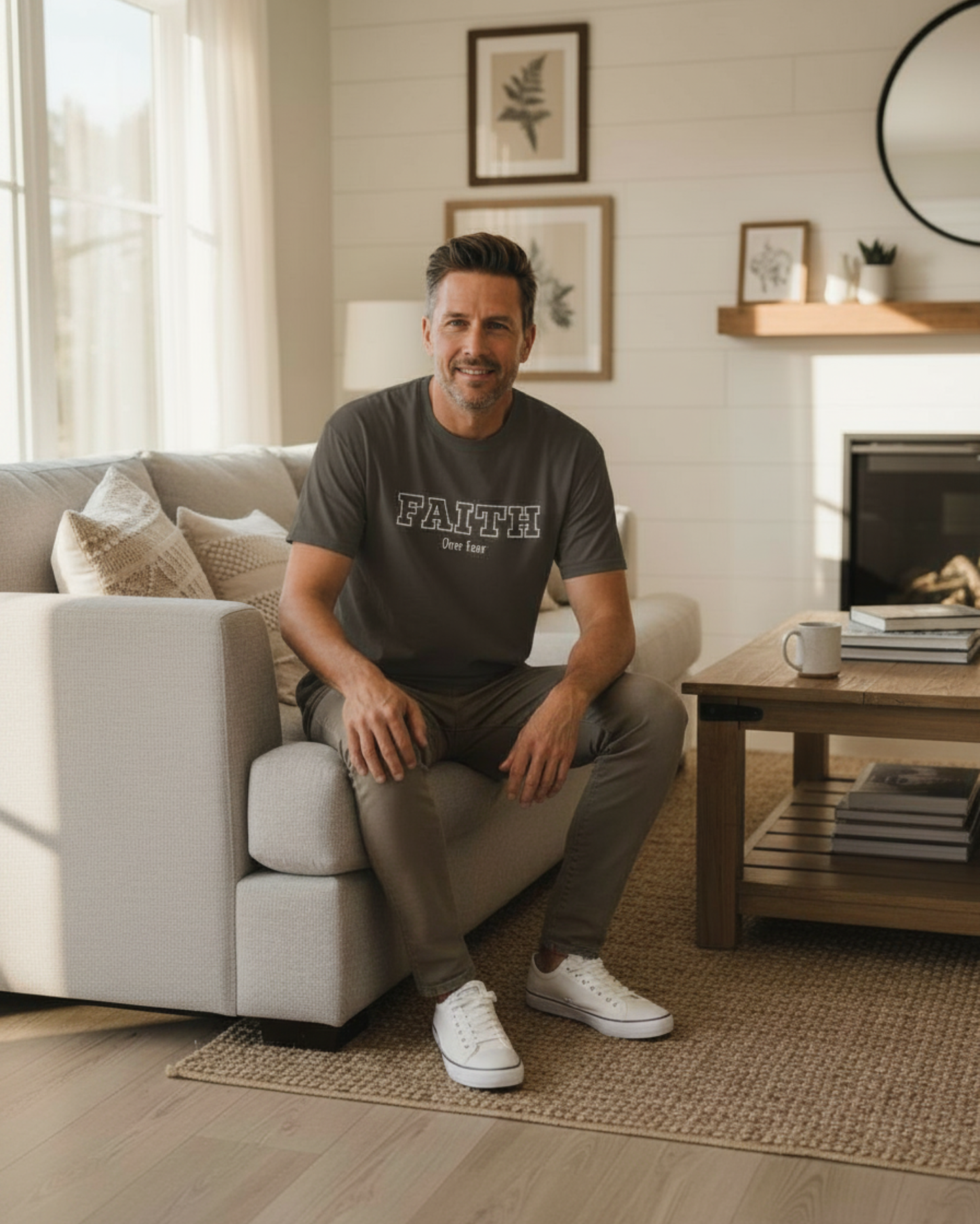 Faith Over Fear Christian T-Shirt – Unisex Inspirational Shirt