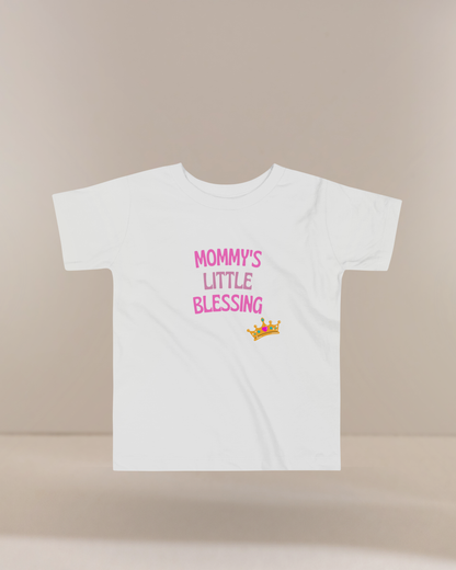 Mommy's Little Blessing Toddler Girl Tee
