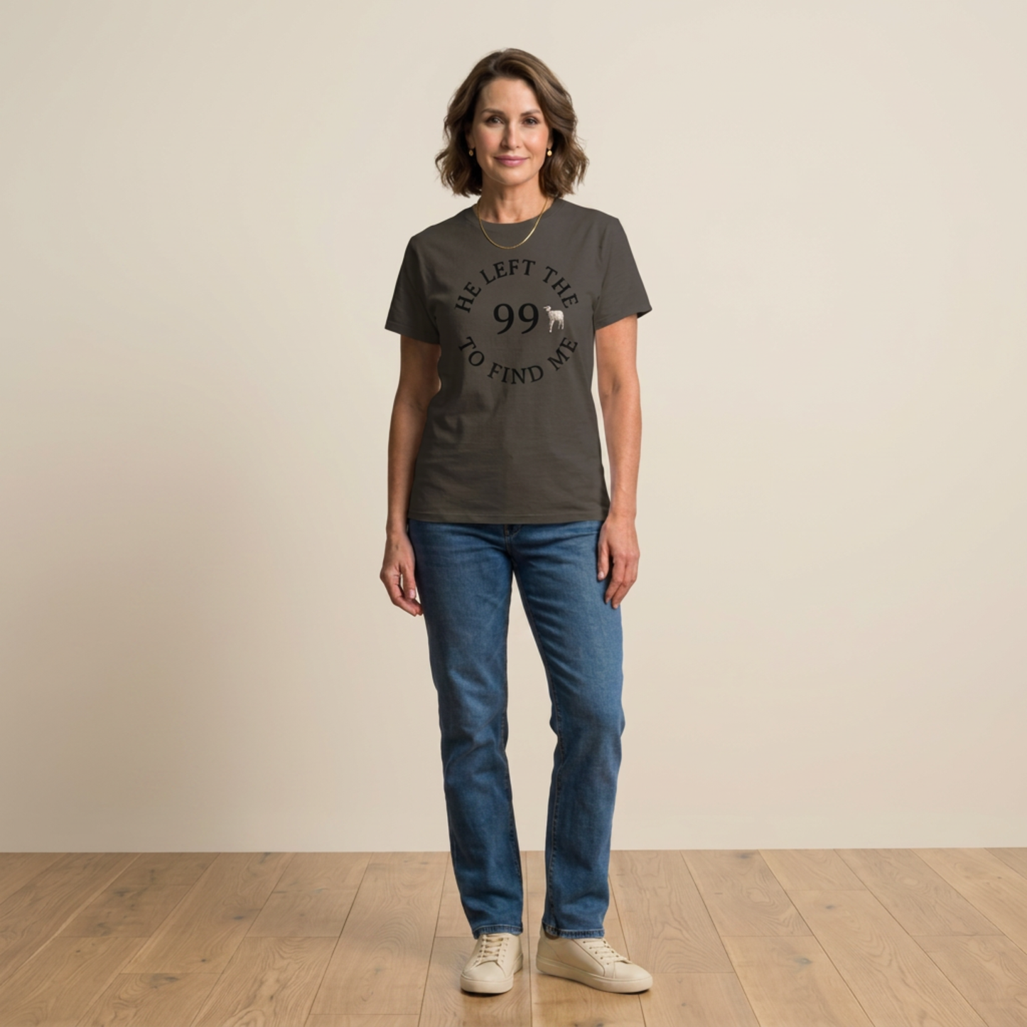 He Left the 99 to Find Me Christian Unisex Classic Tee