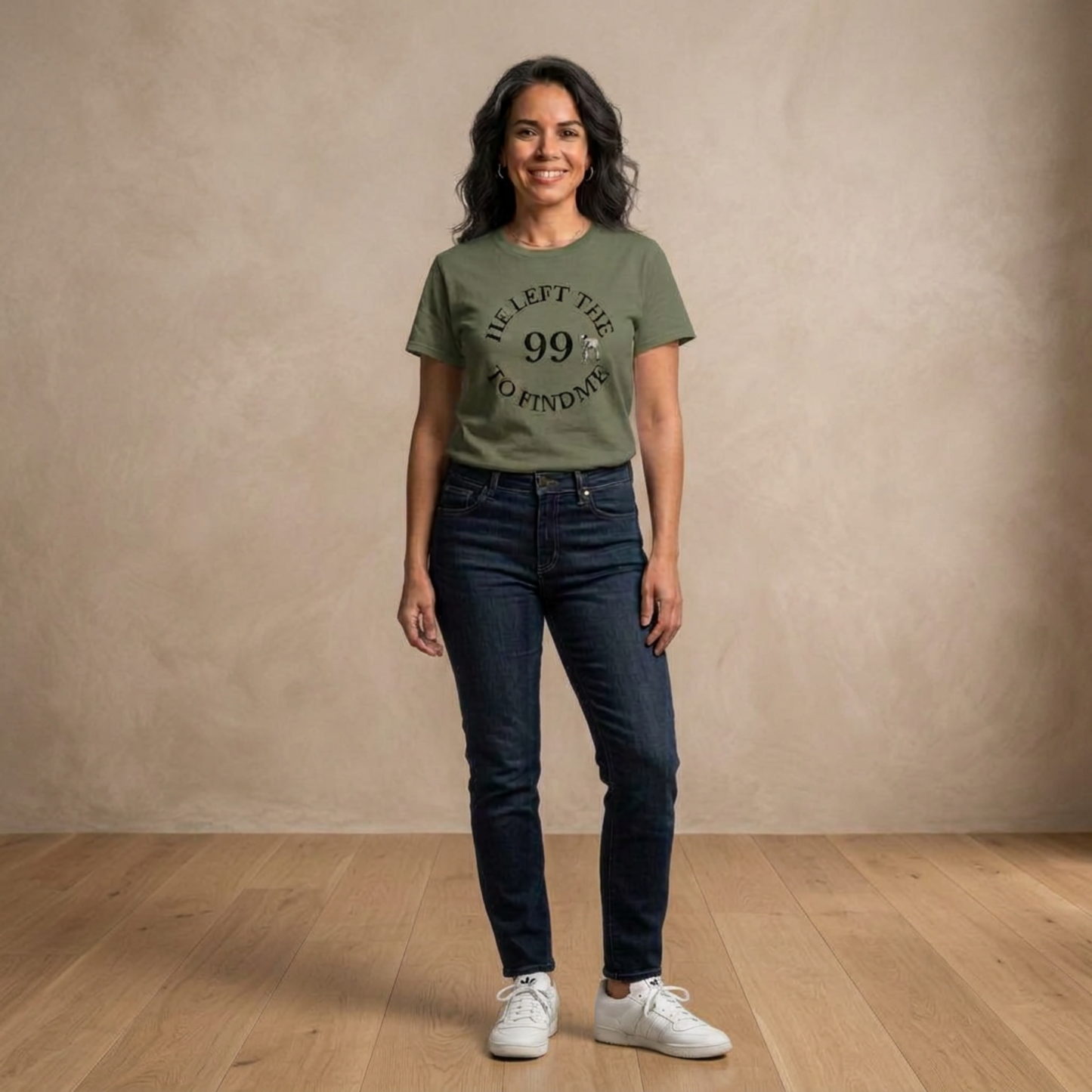 He Left the 99 to Find Me Christian Unisex Classic Tee