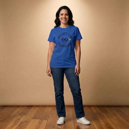 He Left the 99 to Find Me Christian Unisex Classic Tee