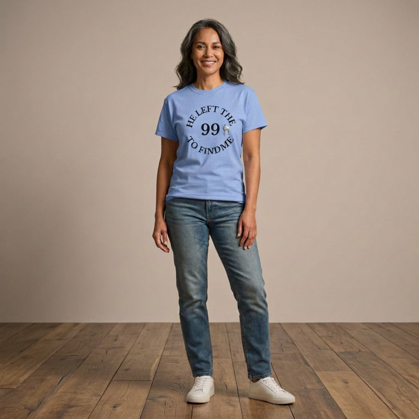 He Left the 99 to Find Me Christian Unisex Classic Tee