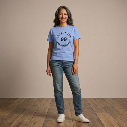 He Left the 99 to Find Me Christian Unisex Classic Tee