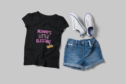 Mommy's Little Blessing Toddler Girl Tee