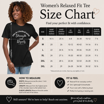 Women's She Is Clothed With Strength & Dignity Proverbs 31 Christian Tee