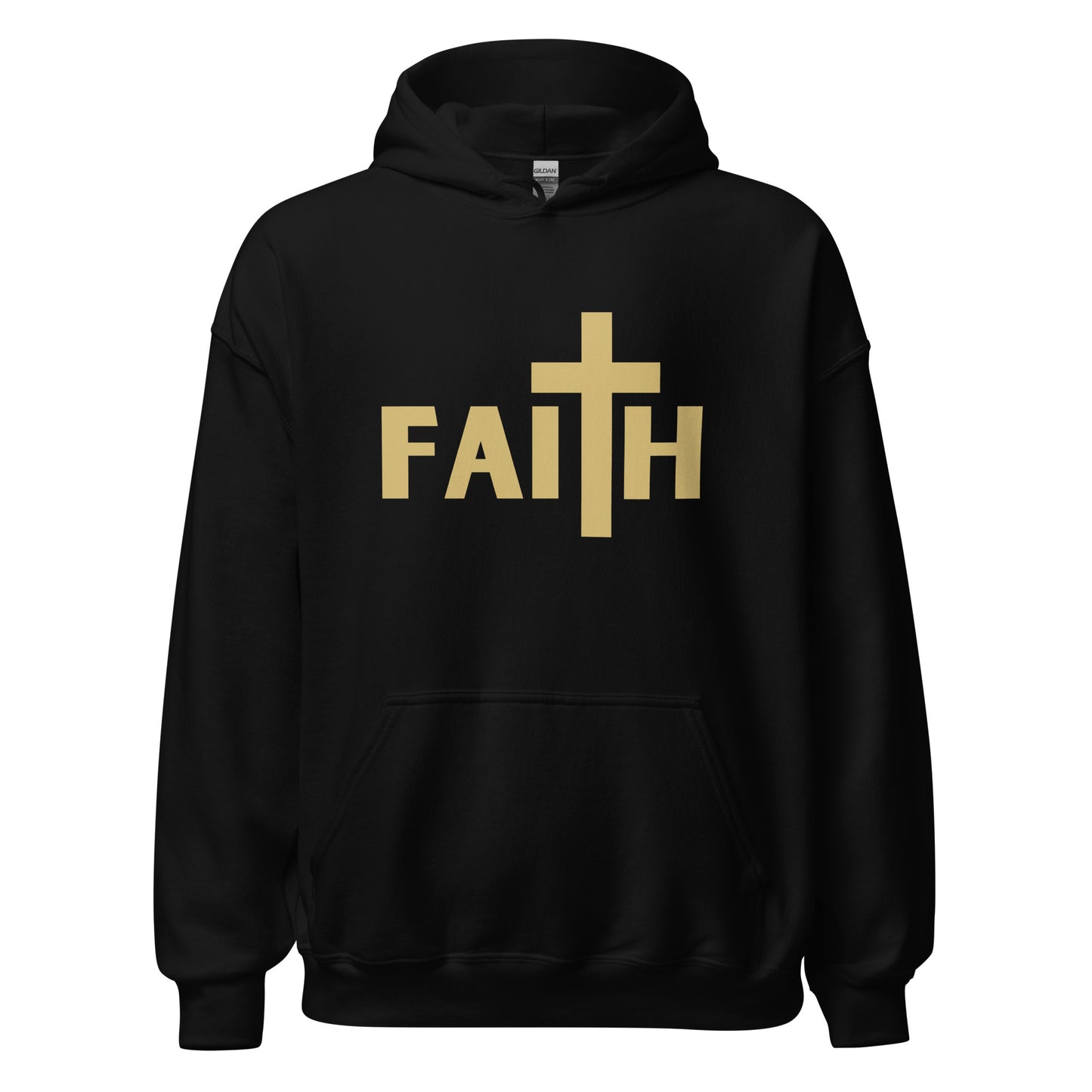 Faith with a Cross Unisex Christian Hoodie