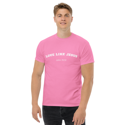 Love Like Jesus John 15:12 Unisex Bible Verse T-Shirt