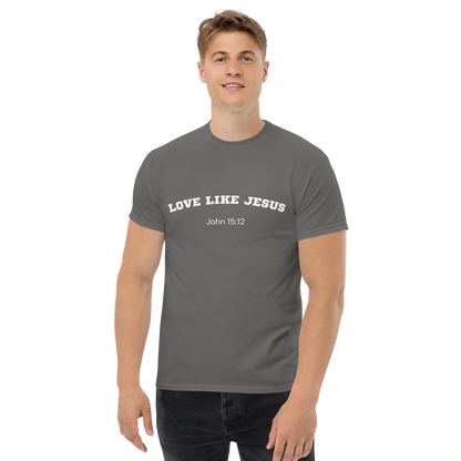 Love Like Jesus John 15:12 Unisex Bible Verse T-Shirt
