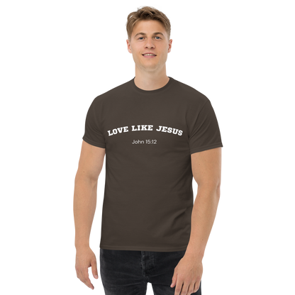 Love Like Jesus John 15:12 Unisex Bible Verse T-Shirt