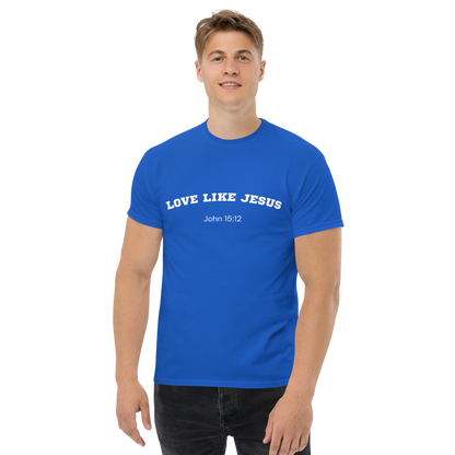 Love Like Jesus John 15:12 Unisex Bible Verse T-Shirt