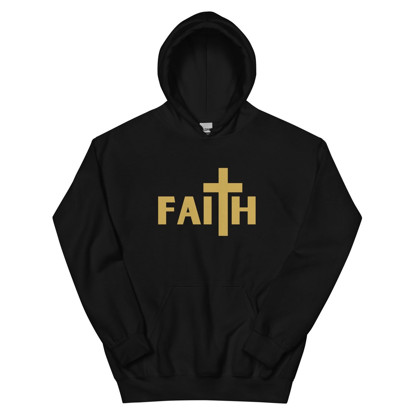 Faith with a Cross Unisex Christian Hoodie
